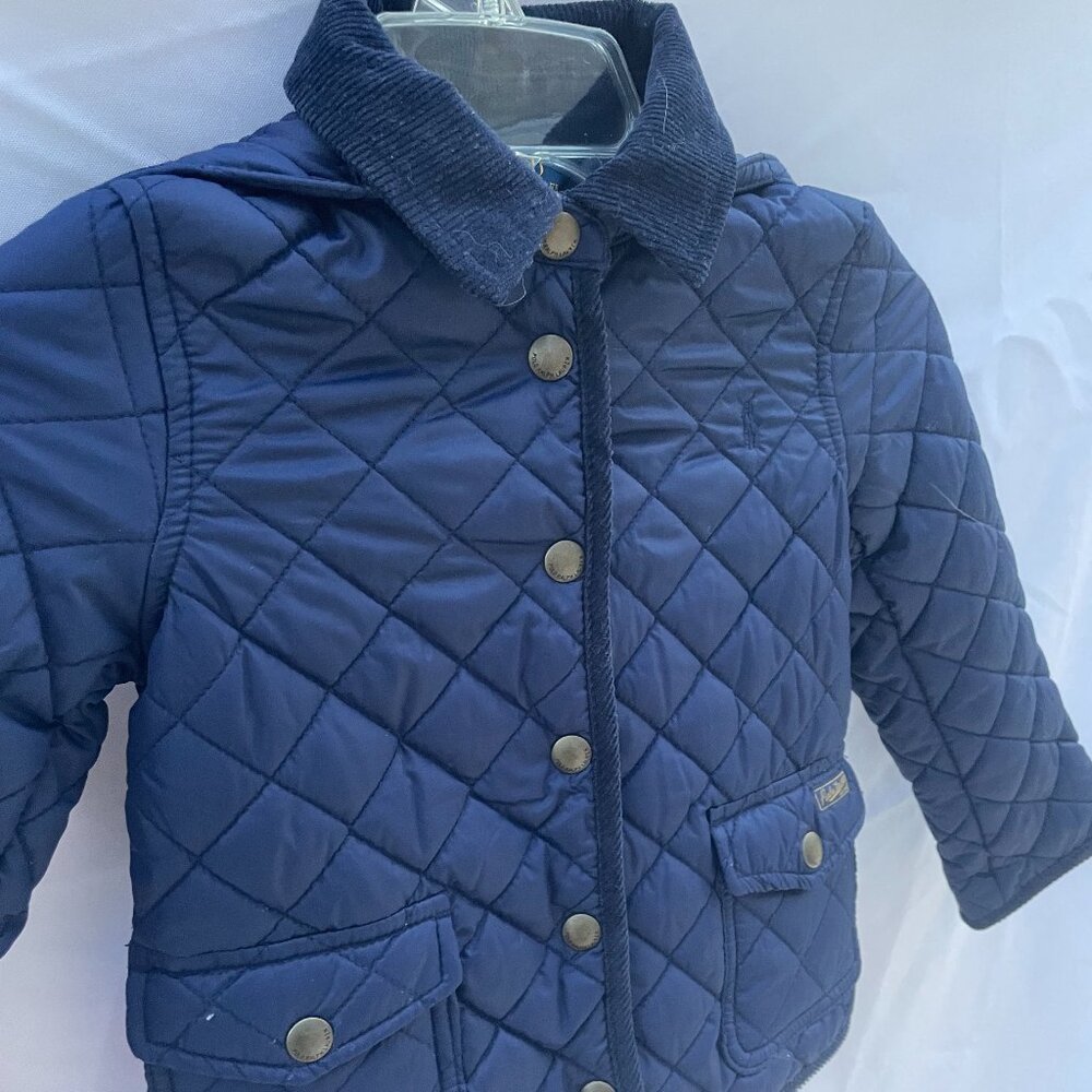 Ralph Lauren  4/4T Navy Blue Puffer Jacket